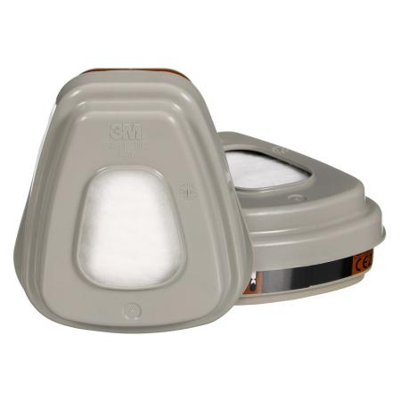 Preview: 3M™ Filtersatz 6002-1, A2P2 organische Dämpfe (2x6055, 2x5925, 2x501)