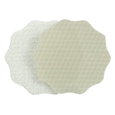 Preview: 3M™ Finesse-it™ Hookit™ Filmscheibe 464LA, A5 3MIL, 1-7/16 in x NH,Scallop, Die 1438S