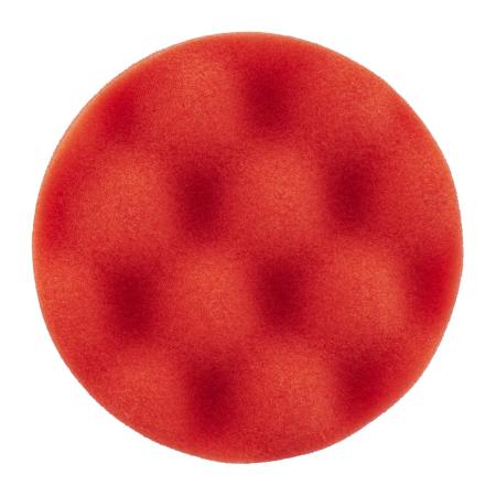 3M™ Finesse-it™ Polierschaumpad, rot, 80 mm, gewaffelt