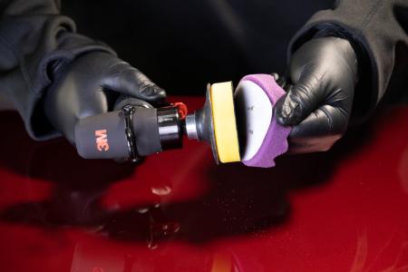 3M™ Finesse-it™ Premium Schaumpolierpad, 39679, Purple, 133 mm, Convolute, 10/Carton, 100 ea/Case