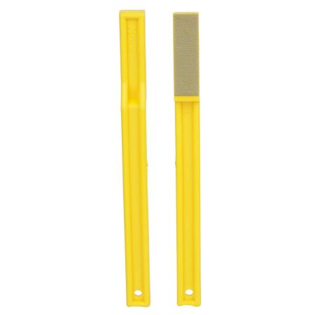 3M™ Flexible Diamond Hand File 6210J, M40, Pattern 18, Yellow, 1-1/2 in x 3/4 in, NO 1, 10 ea/Case