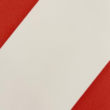 3M™ Gefahrenwarnmarkierungsband 767i, Rot/Weiß, 50 mm x 33 m