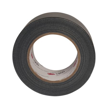 3M™ Gewebeklebeband 1900, Schwarz, 50 mm x 50 m, 0.17 mm