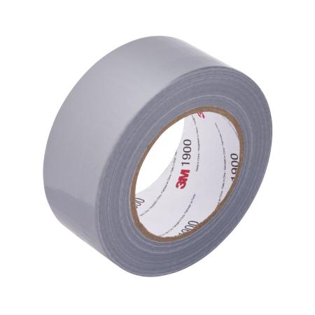 3M™ Gewebeklebeband 1900, Silber, 50 mm x 50 m, 0.17 mm