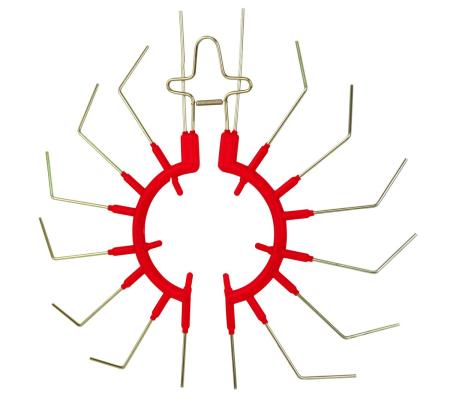 3M™ GG-2545-GER Elektrostatischer Vogel- und Kleintierschutz, Rot, Isolatorstrunk-DM 58 - 75 mm