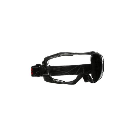 3M™ GoggleGear™ 6000 Vollsicht-Schutzbrille, schwarzer Rahmen, Scotchgard™ Anti-Fog-/Antikratz-Beschichtung (K&N), transparente Scheibe, GG6001SGAF-BLK-EU, 10 pro Packung