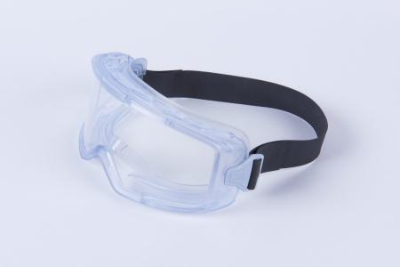 Preview: 3M™ GoggleGear™ Vollsicht-Schutzbrille der Serie 3000, PVC-Schutzummantelung, transparentes Anti-Fog-Acetatglas, Neopren-Kopfbebänderung, GG3201-AAF EU