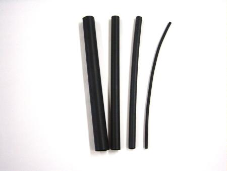 Preview: 3M™ GTI Dünnwandiger Warmschrumpfschlauch, Schwarz, 76/38 mm, 1 m