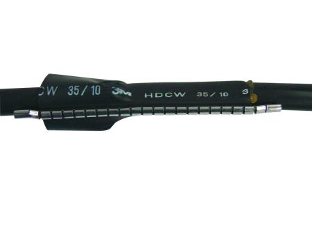 3M™ HDCW Warmschrumpf-Reparaturmanschette, Schwarz, 35/10 mm, 1200 mm