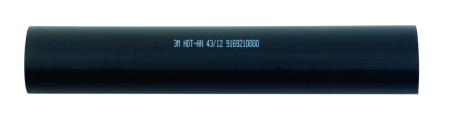 3M™ HDT-AN Dickwandiger Warmschrumpfschlauch mit Kleber, Schwarz, 43/12 mm, 1 m