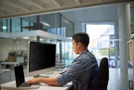 Preview: 3M™ High Clarity Blickschutzfilter für 24in Monitor, 16:9, HC240W9B