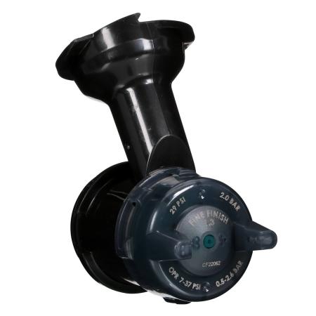 3M™ Hochleistungs-Fließbecherdüsenkopf für ein feines Finish, Grün, 1,3, 26913