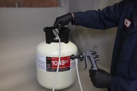 3M™ Hochleistungs-Pex-Schlauch für Sprühklebstoffe in Dispersionszylindern, 5 m