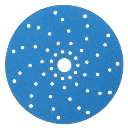 3M™ Hookit™ Blau Schleifscheibe Multihole 325U, Blau, 150 mm, Multihole, 150, 51374