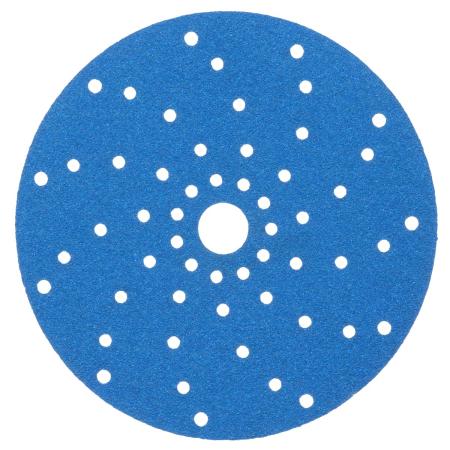 3M™ Hookit™ Blau Schleifscheibe Multihole 325U, Blau, 150 mm, Multihole, 80, 51371