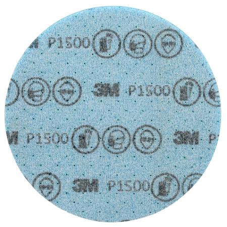 Preview: 3M™ Hookit™ Flexible Feinschleifscheibe, 125 mm, P1500, 33548