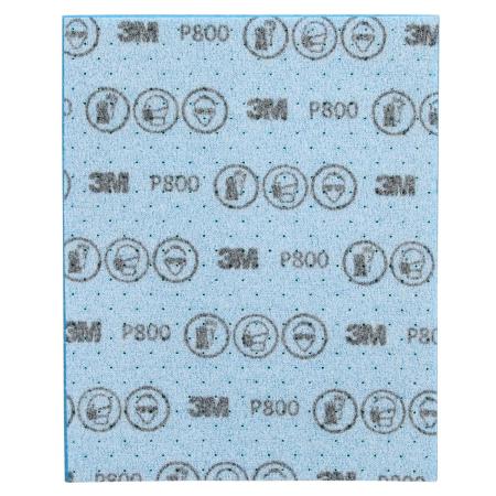 Preview: 3M™ Hookit™ Flexible Feinschleifstreifen, 139 mm x 172 mm, P800, 33533