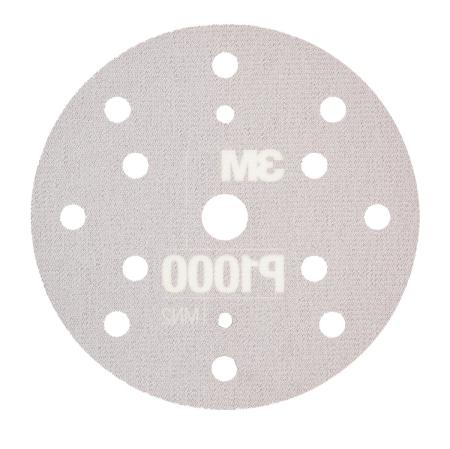 3M™ Hookit™ Flexible Schleifscheibe 270J, 150 mm, 15-fach gelocht, P1000, 34421