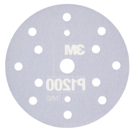 Preview: 3M™ Hookit™ Flexible Schleifscheibe 270J, 150 mm, 15-fach gelocht, P1200, 34422