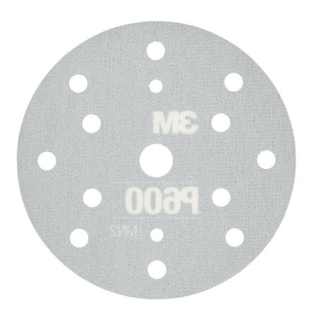 Preview: 3M™ Hookit™ Flexible Schleifscheibe 270J, 150 mm, 15-fach gelocht, P600, 34419