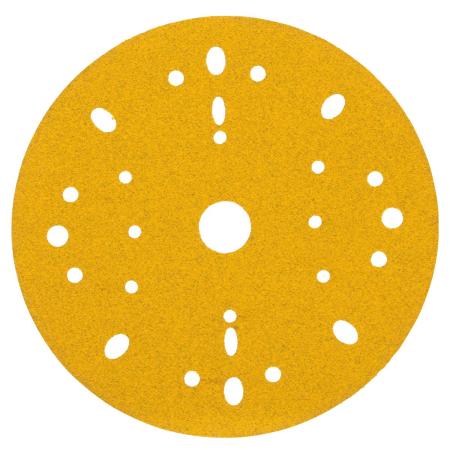 3M™ Hookit™ Gold Schleifscheibe 288U, 150 mm, Multihole, 80D, 9281