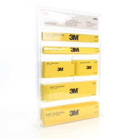 Preview: 3M™ Hookit™ Handschleifblock Kit, 7 teilig, 61 cm x 46 cm, 05684