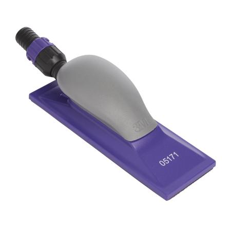 3M™ Hookit™ Purple Premium Handblock, 70 mm x 198 mm, Multihole, 05171