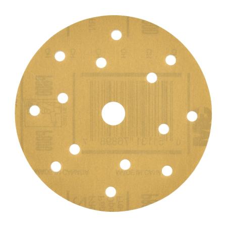 3M™ Hookit™ Soft Schleifscheibe 216U, 150 mm, 15-fach gelocht, P800, 51092