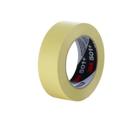 3M™ Industrie-Abdeckband für hohe Temperaturen 501E, Beige, 100 mm x 50 m, 0.150 mm