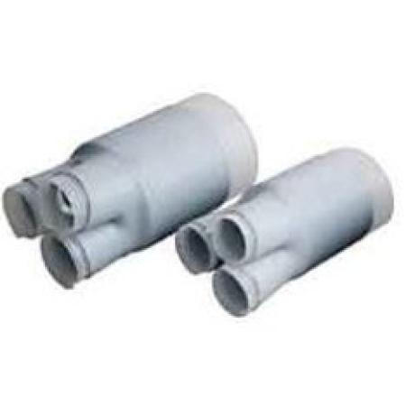 3M™ Kaltschrumpf-Aufteilkappe, Silikon, 3-Finger, Hellgrau, Größe B1