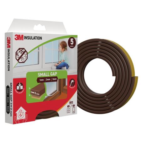 3M™ Klassische Isolierdichtung Kleine Lücke, Braun, 6M
