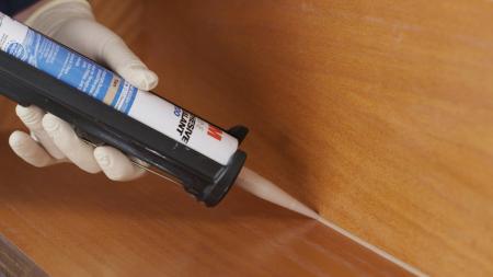 Preview: 3M™ Kleb- und Dichtmasse auf Hybridbasis 760, Grau, 600 ml