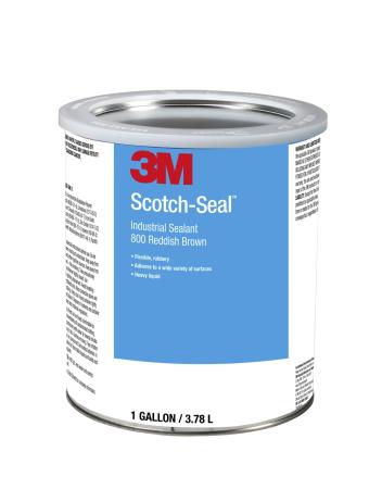3M™ Kleb- und Dichtmasse auf Nitrilkautschukbasis 800, Rot-Braun, 3.785 L