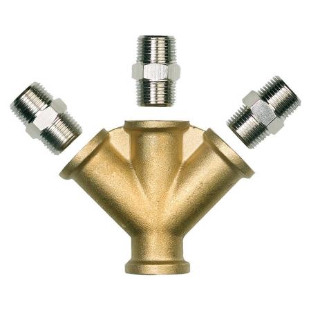 3M™ Kopplung 3-Wege-Zweig Set, BSP 3/8" Innengewinde, 312-03-00P