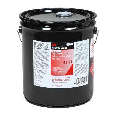3M™ Lösemittelklebstoff auf Nitrilkautschukbasis 847, Braun, 20 L