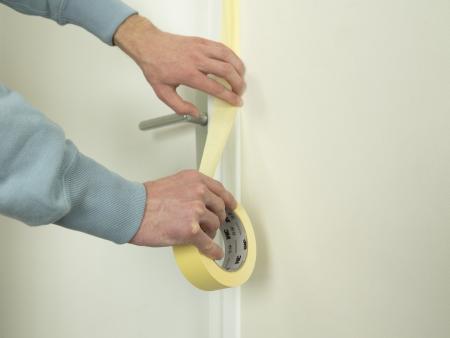 Preview: 3M™ Malerkreppband P3650, 18 mm x 50 m, 1 Rolle/Packung