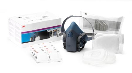 3M™ Mehrweg-Atemschutz-Halbmaske Starter-Paket, A2P2 R Filter, Large 06783