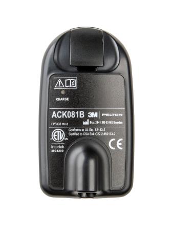 Preview: 3M™ PELTOR™ Wiederaufladbarer Li-Ionen Akku, 3,7 Volt, 2150 mAh, 8 Wh, ACK081B/1