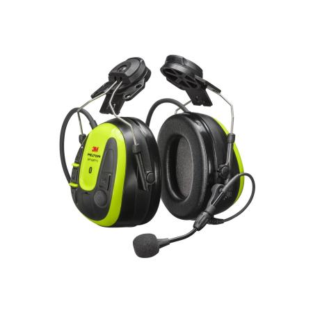 3M™ PELTOR™ WS™ ALERT™ X Headset, hellgelbe Schalen, Befestigung am Schutzhelm, kompatibel mit mobiler App, MRX21P3E4WS6