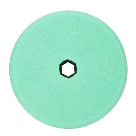 3M™ Perfect-It™ Polierschaumpad grob, Quick Connect System, Grün, Flach, 150 mm, 50878