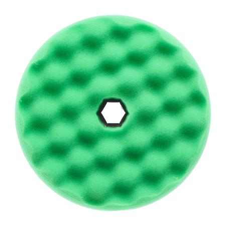 3M™ Perfect-It™ Polierschaumpad grob, Quick Connect System, Grün, Waffelförmig, 150 mm, 50962
