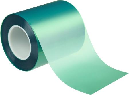3M™ Polyesterklebeband 8992L, Grün, mit Liner, 1280 mm x 66 m, 0.08 mm