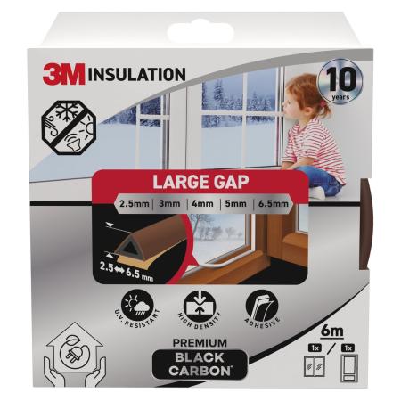Preview: 3M™ Premium Isolierdichtung Große Lücke, Braun, 6M