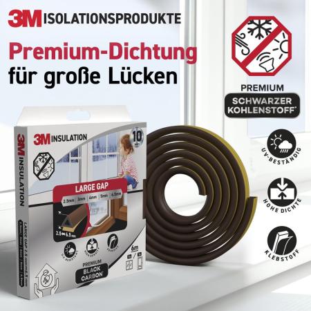 Preview: 3M™ Premium Isolierdichtung Große Lücke, Braun, 6M
