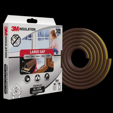 3M™ Premium Isolierdichtung Große Lücke, Braun, 6M