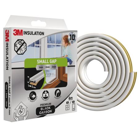 3M™ Premium Isolierdichtung Kleine Lücke, Weiß, 6M
