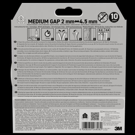 Preview: 3M™ Premium Isolierdichtung Mittelgroße Lücke, Weiß, 6M