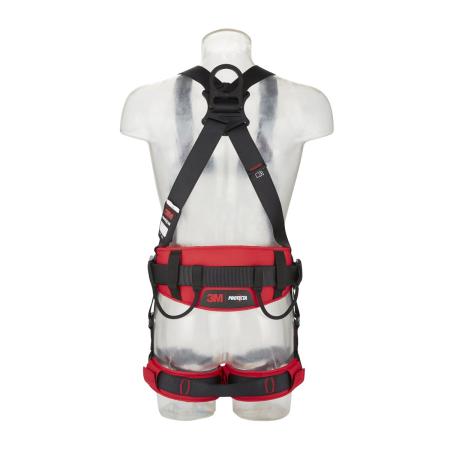 Preview: 3M™ Protecta® E200 Komfort-Auffanggurt mit geraden Beinschlaufen, schwarz, S, 1161645