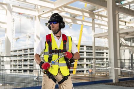 Preview: 3M™ Protecta® E200 Standard-Auffanggurt im Westenstil, schwarz, XL, 1161611