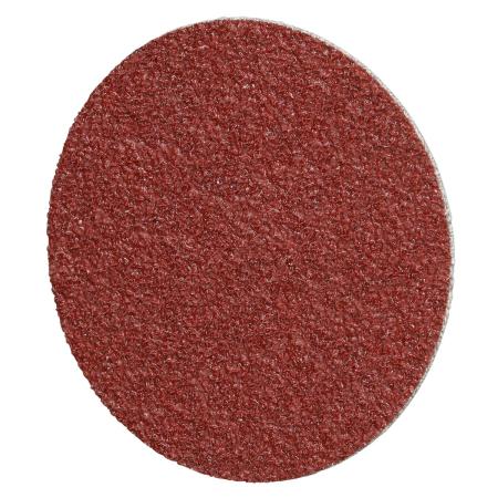 Preview: 3M™ Roloc™ Langlebige Kantenscheibe 767F, 36+ YF-Trägermaterial, TR, kastanienbraun, 76,2 mm, Die R300V, 50/Karton, 200 Stück/Packung